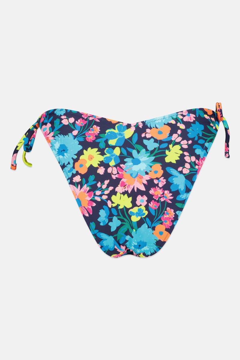 Aerie بلوزة بيكيني غير مبطنة بطبعة زهور للنساء، متعددة الألوان - Image 3